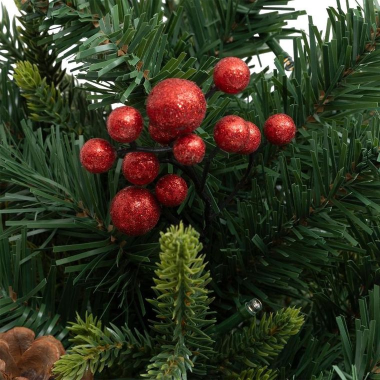 Atmosphera, Kappi, sztuczna choinka w doniczce, ze światełkami