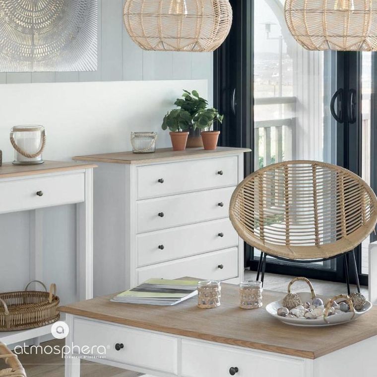 Atmosphera, komoda z 5 szufladami, Solen, 80-40-80.5 cm