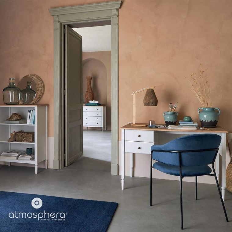 Atmosphera, lampa bambusowa stołowa, Palm, 55 cm