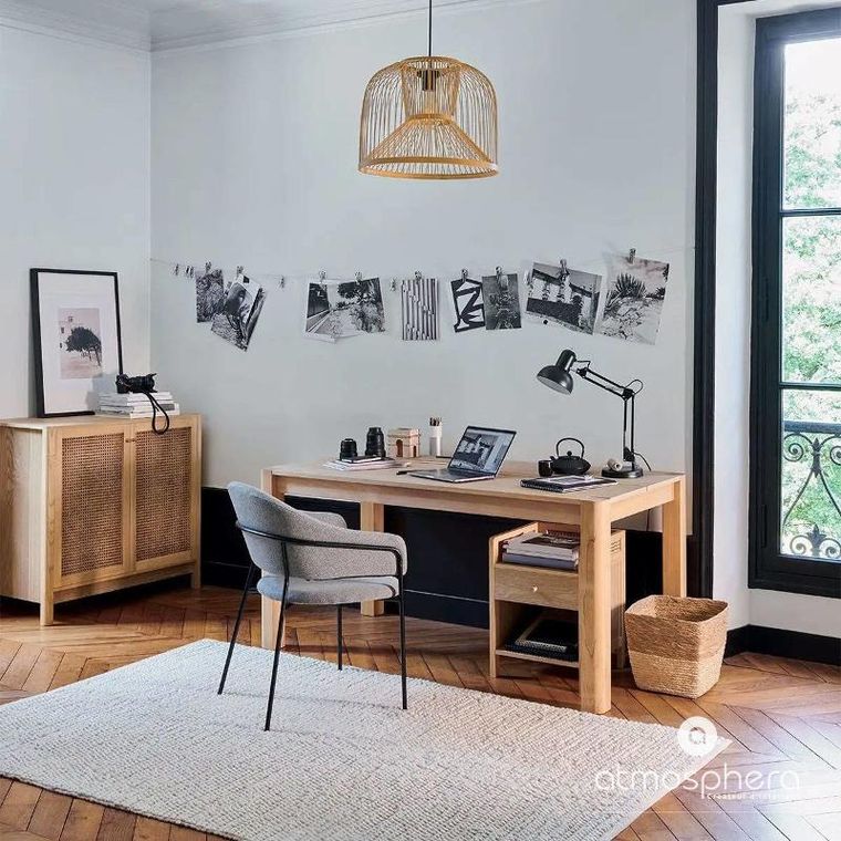 Atmosphera, lampa bambusowa wisząca, Amy, ø 39,5 cm