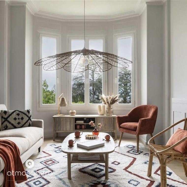 Atmosphera, lampa kwiat, Folk, Ø 98 cm