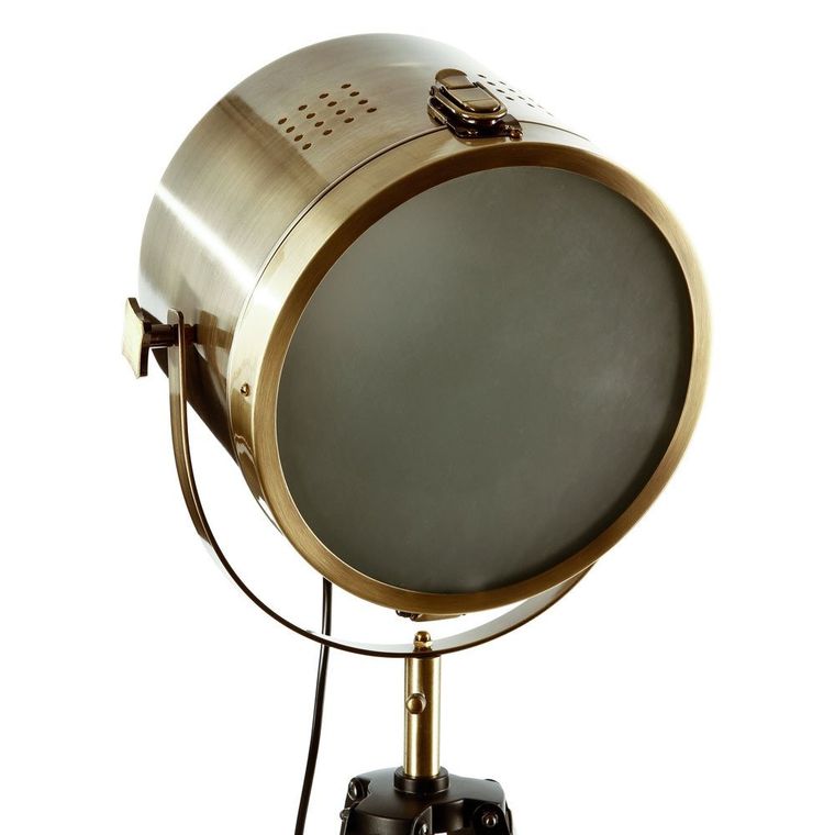 Atmosphera, lampa podłogowa na 3 nogach, wys. 152 cm, brązowa