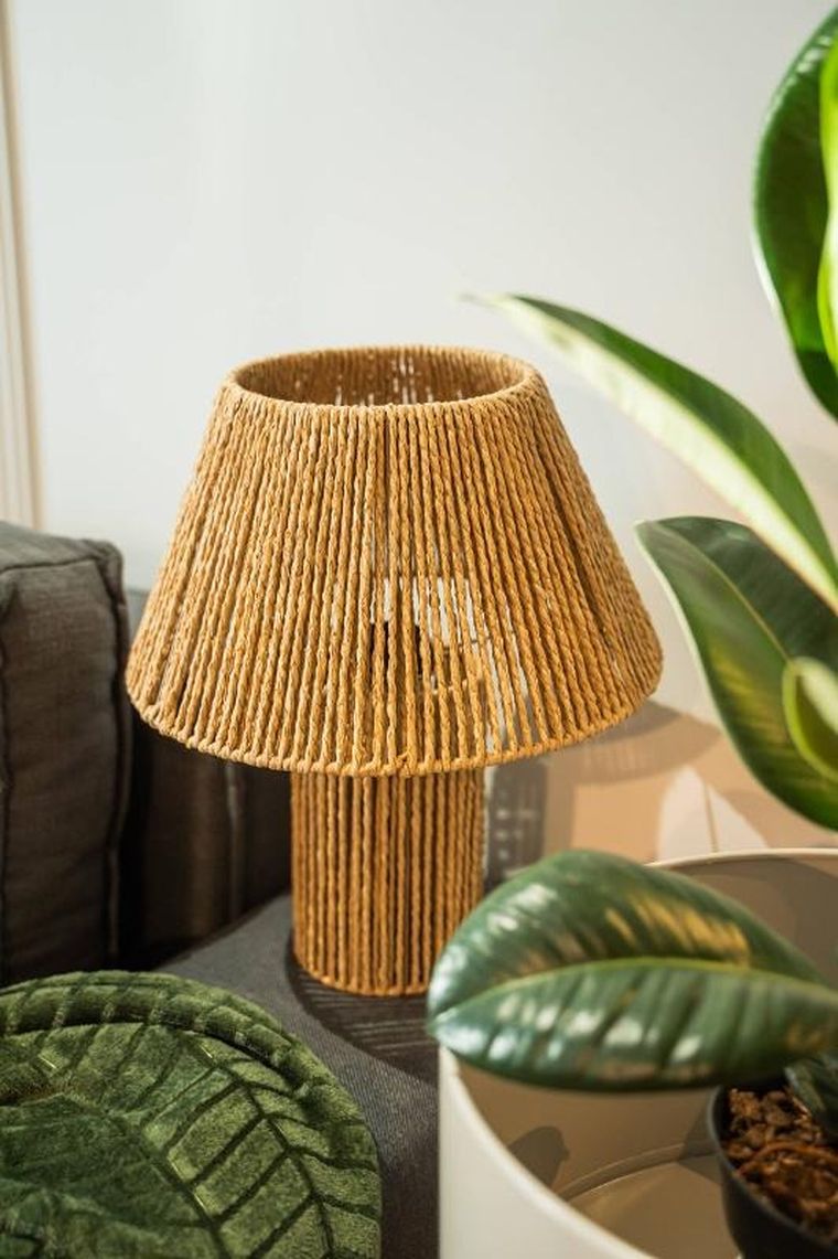 Atmosphera, lampa stołowa boho, Adria, wys. 38 cm