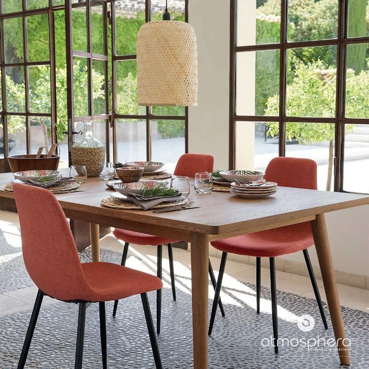 Atmosphera, lampa wisząca bambusowa, Ali, ø 28 cm