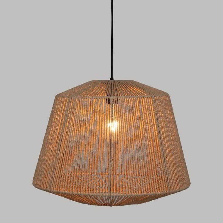 Atmosphera, lampa wisząca z plecionki, Jily, metal, ø 48 cm