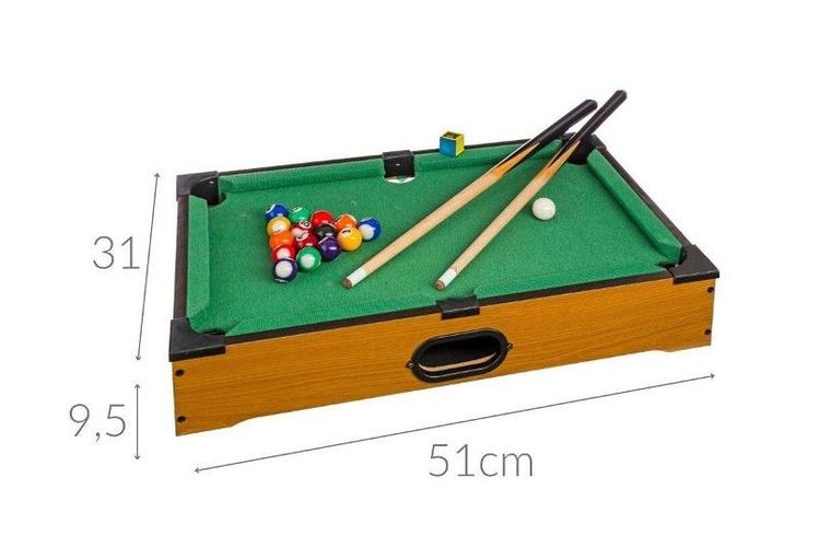 Atmosphera, mini bilard, gra zręcznościowa, 51-31 cm