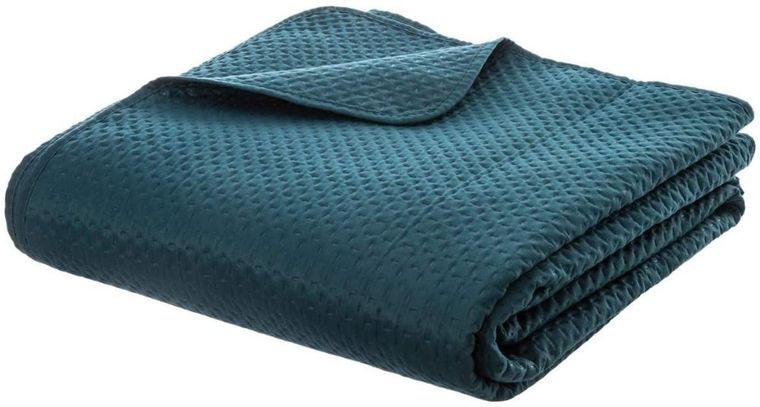 Atmosphera, narzuta na łóżko, Dolce, 240-260 cm, 2 poszewki, morska