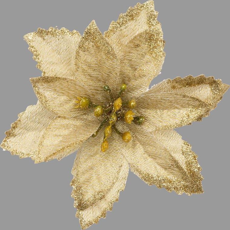 Atmosphera, obrączki na serwetki, gwiazda betlejemska, 2 szt.