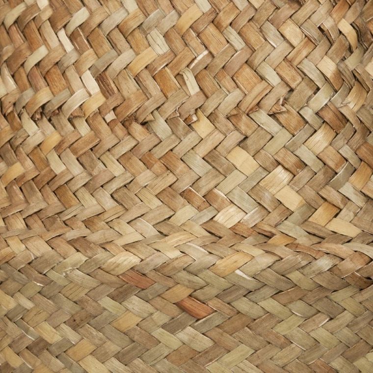 Atmosphera, osłonka na doniczkę wisząca, trawa morska, Ø 18 cm