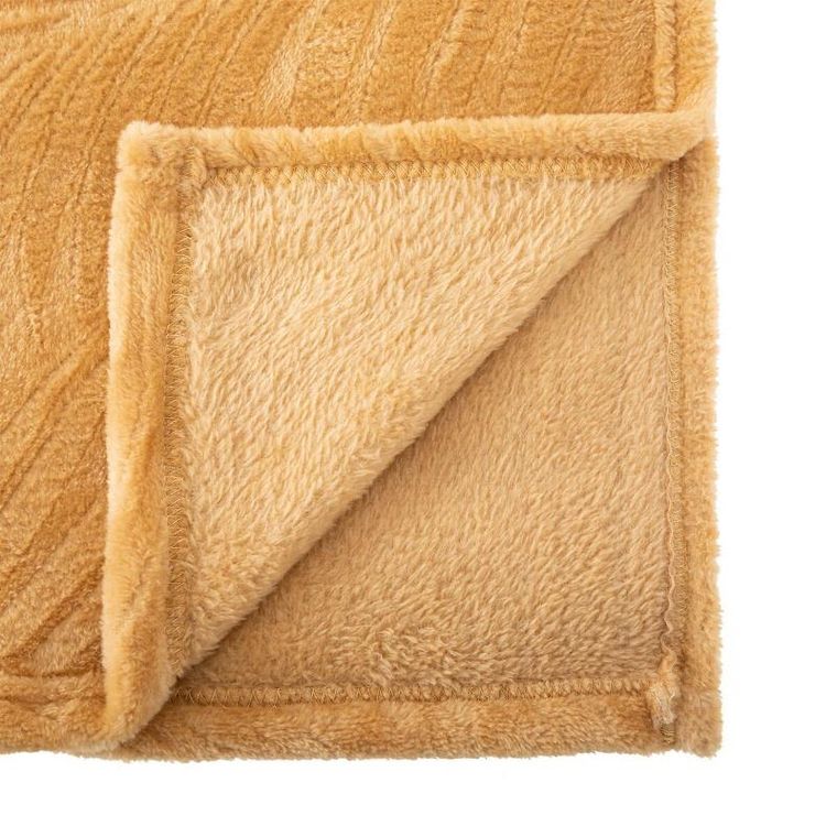 Atmosphera, ozdobna narzuta flanelowa, Zoa, 180-230 cm