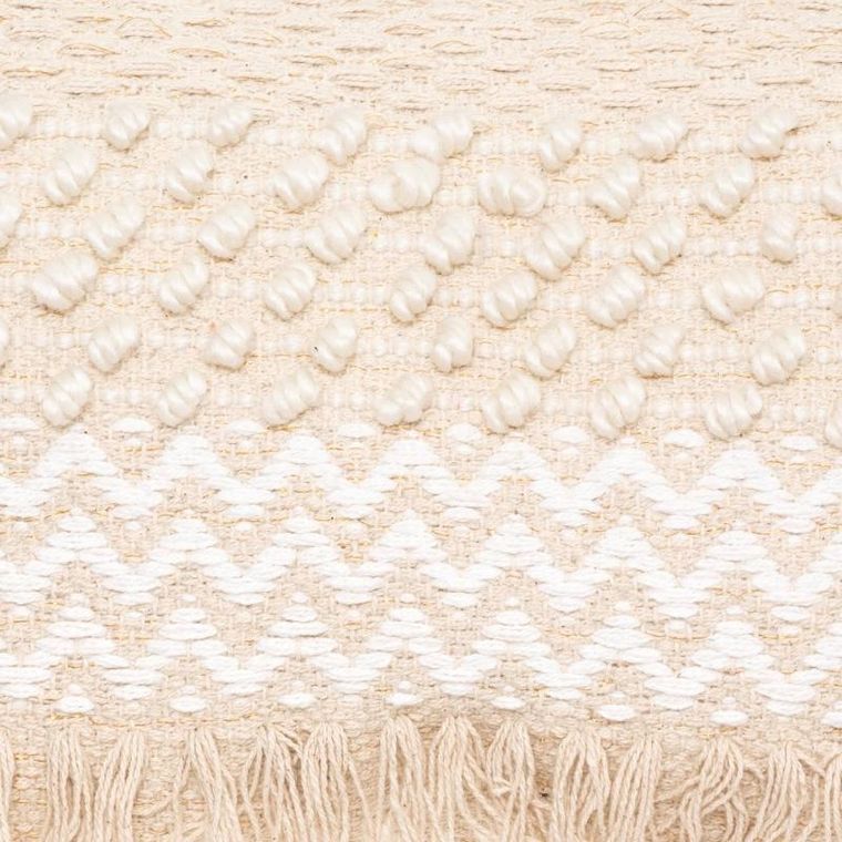 Atmosphera, ozdobna poduszka, Cot Sand, bawełniana, boho, 30-50 cm