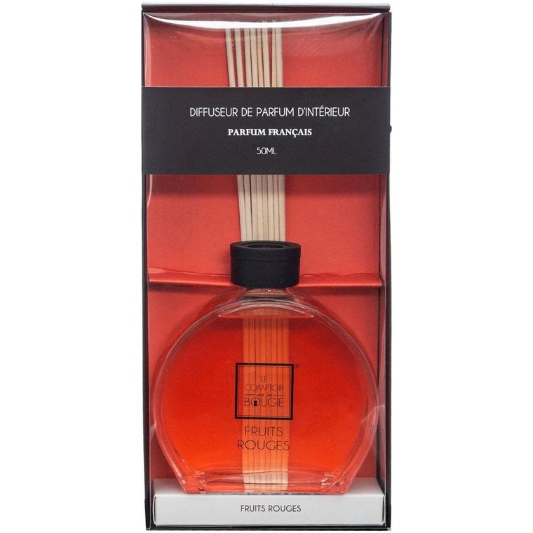 Atmosphera, patyczki zapachowe z, dyfuzorem, Haly, 50 ml, czerwone owoce