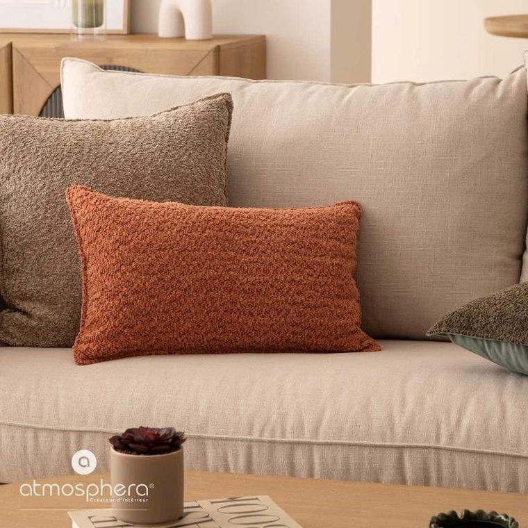 Atmosphera, poduszka dekoracyjna boucle, Soana, 30-50 cm