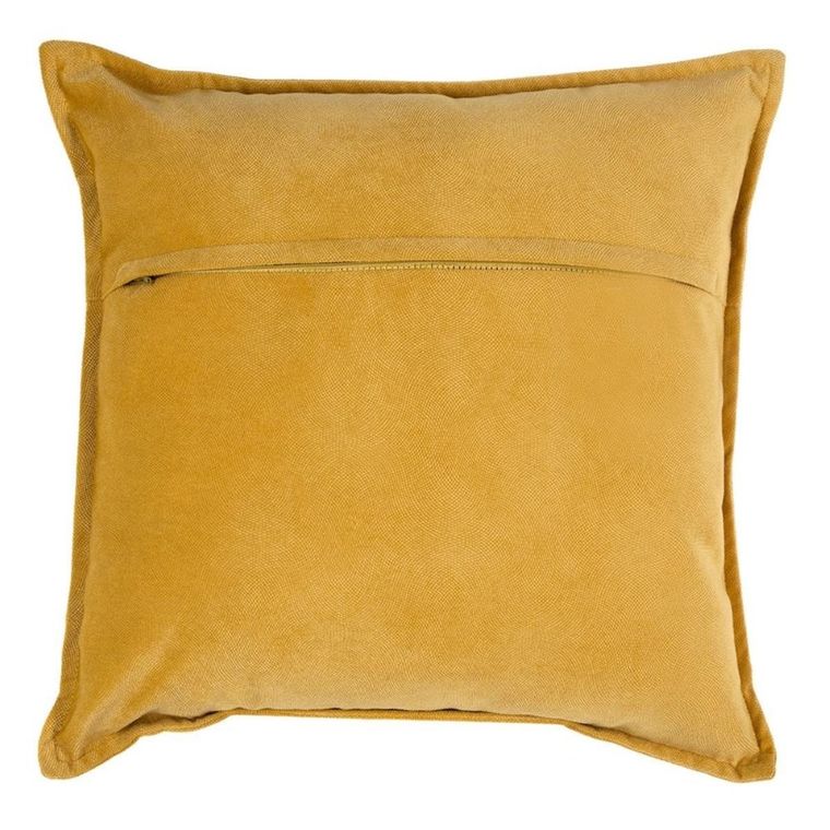 Atmosphera, poduszka dekoracyjna, ozdobna, 45-45 cm, żółta