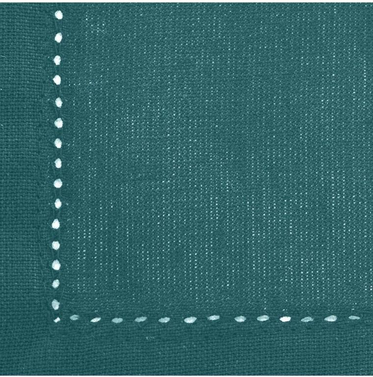 Atmosphera, prostokątny obrus Chambray, bawełna, zielony, 140-240 cm