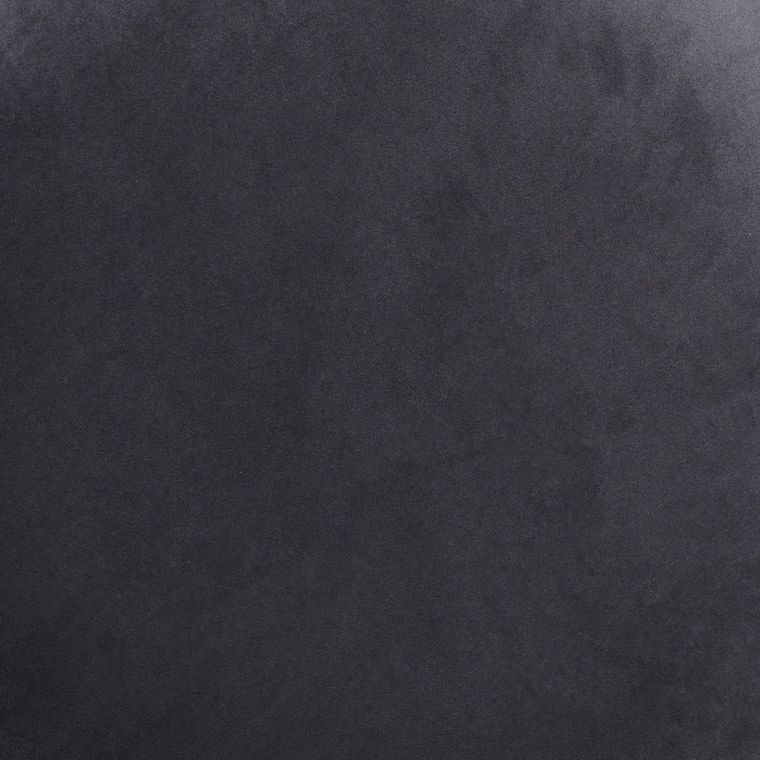 Atmosphera, pufa welurowa, Sina, Ø 40 cm, antracyt