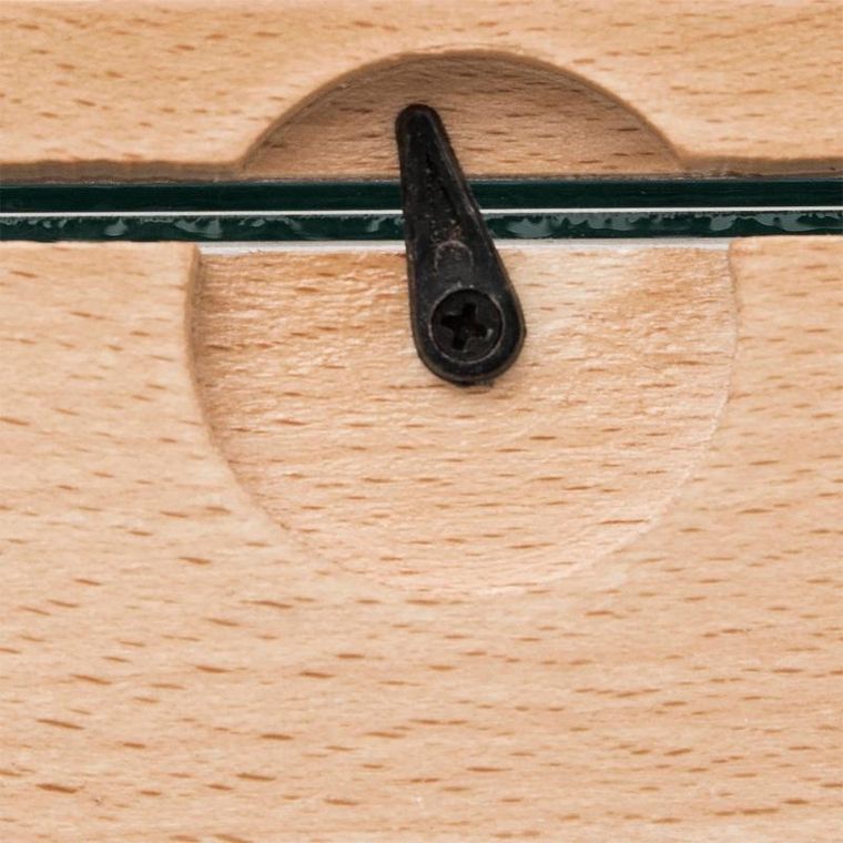 Atmosphera, ramka na zdjęcia z drewna bukowego, 10-15 cm