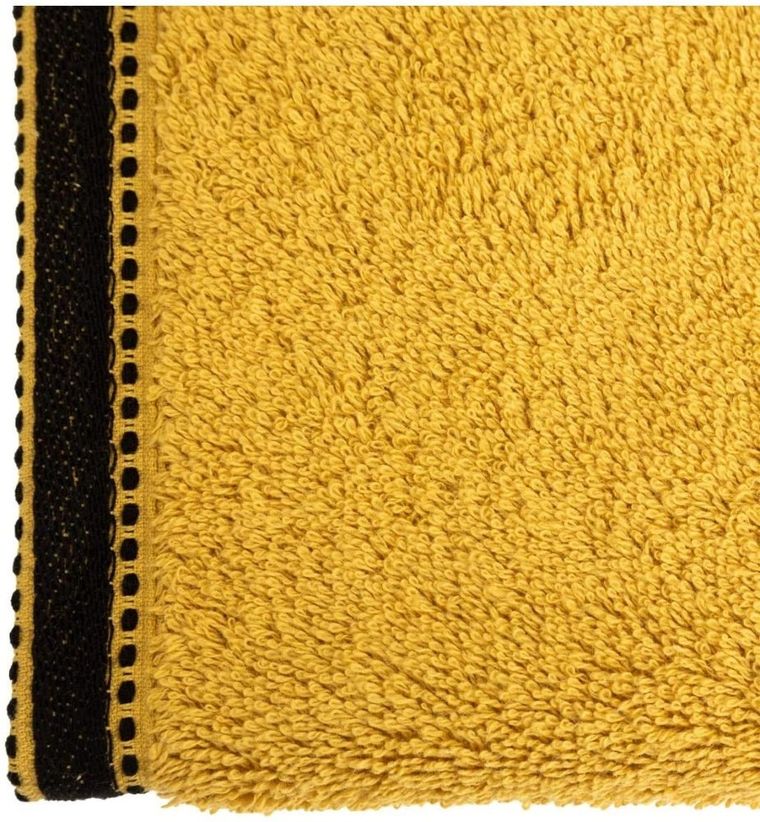 Atmosphera, ręcznik kąpielowy, Joia, 50-90 cm, bawełna, żółty