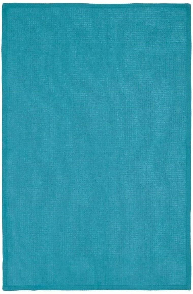 Atmosphera, ręczniki kuchenne z printem, 45-70 cm, 3 szt., niebieskie