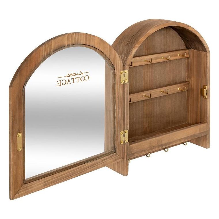 Atmosphera, Roxie, szafka na klucze z drewna, 28-22 cm