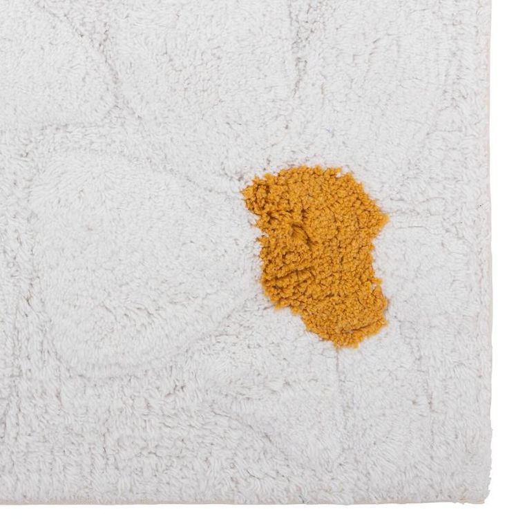 Atmosphera, Stokrotki Daisy, dywan dziecięcy, podwójnie tuftowany, 60-90 cm