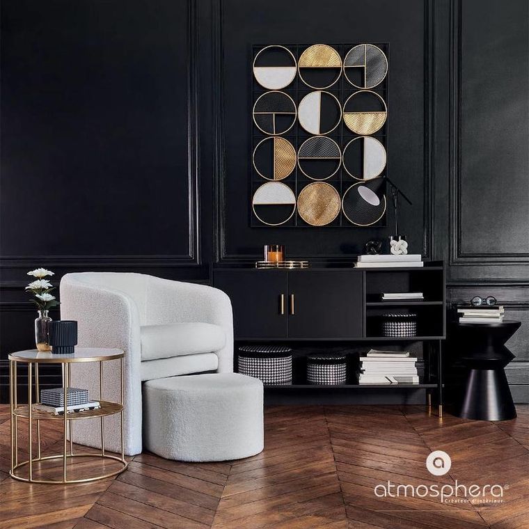 Atmosphera, stolik kawowy Totem, czarny