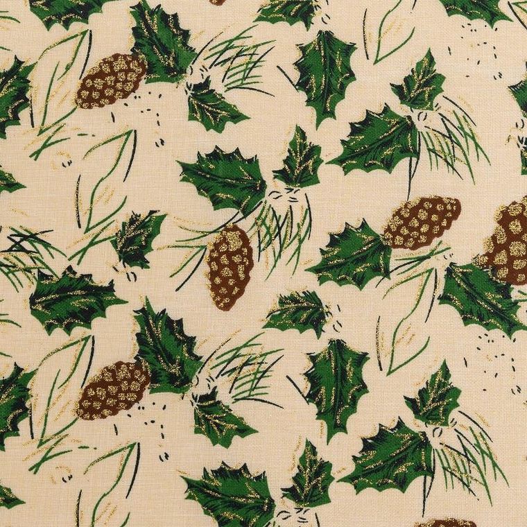 Atmosphera, świąteczny bieżnik na stół, szyszki, 28-300 cm