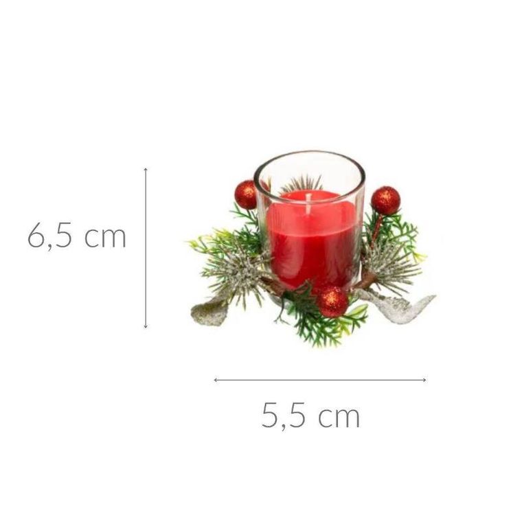Atmosphera, świece zapachowe świąteczne, 3 szt.