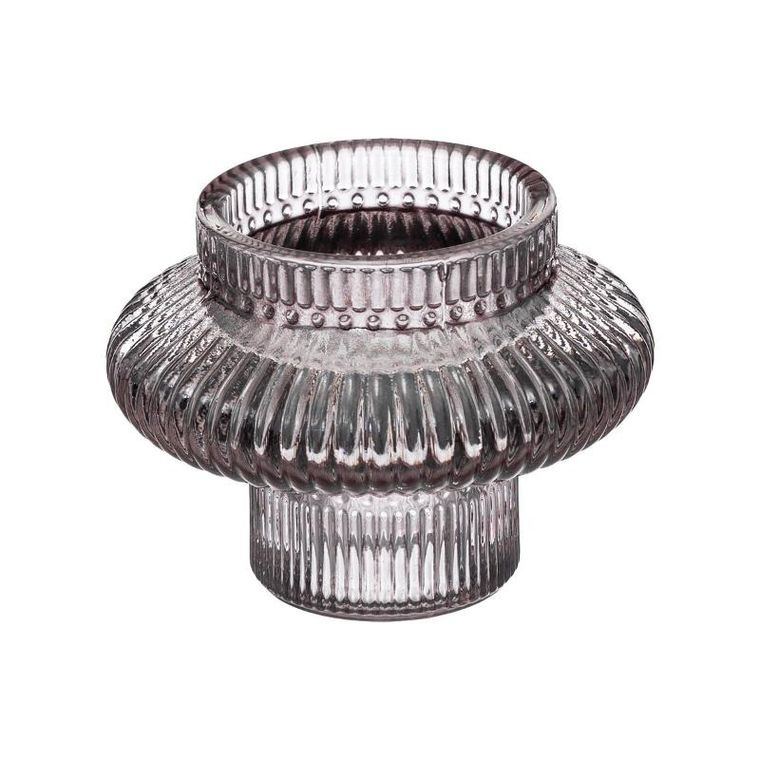 Atmosphera, świecznik szklany, Night, 3 szt.