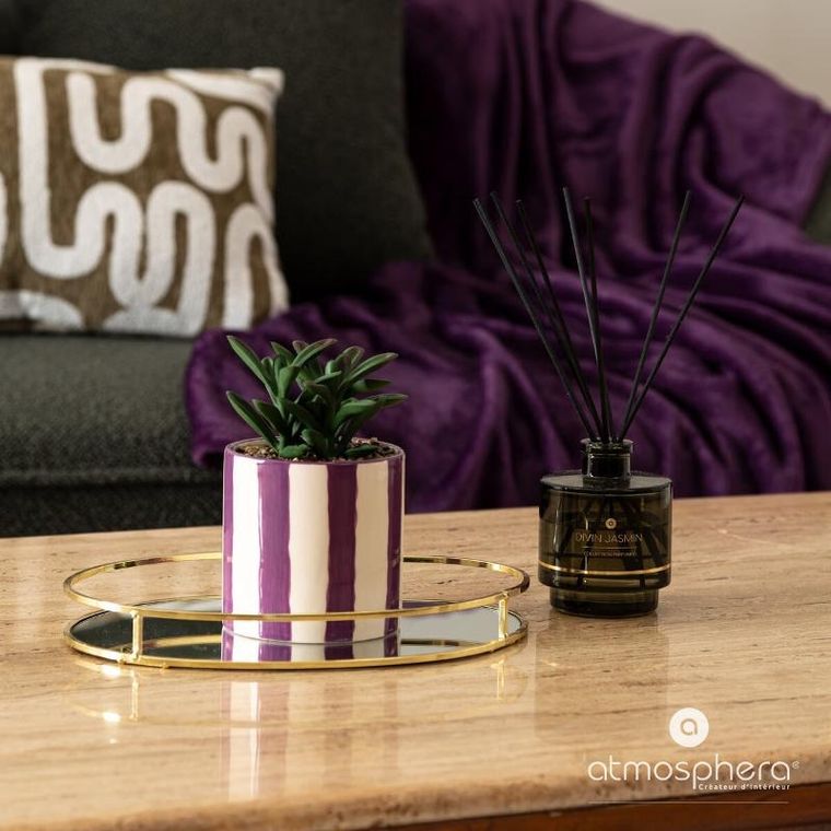 Atmosphera, sztuczny sukulent w doniczce, 16,5 cm