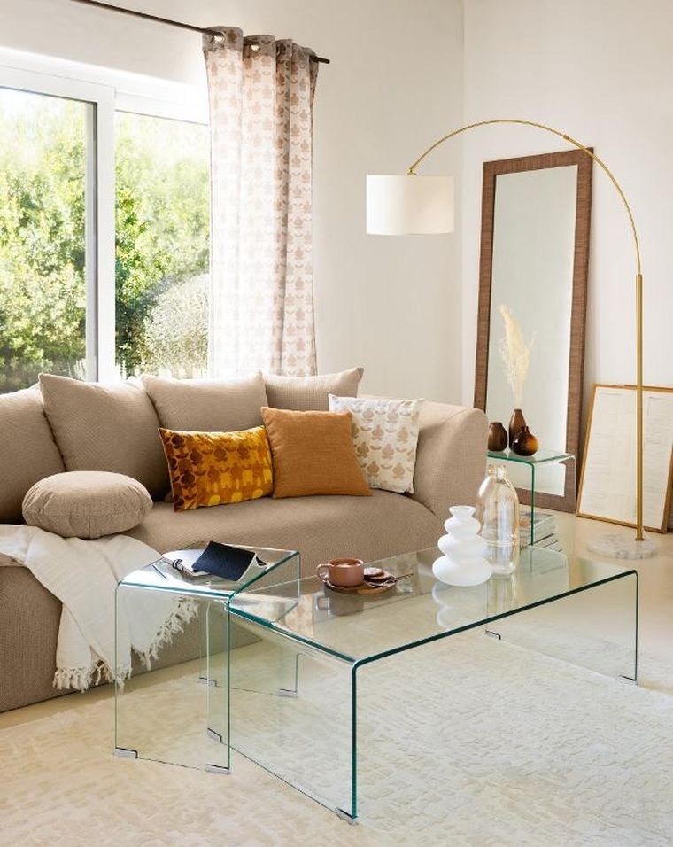 Atmosphera, Tilio, lampa podłogowa łukowa, 195 cm