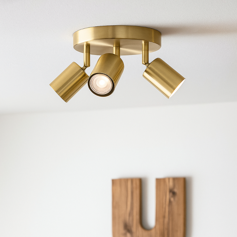 Atmosphera, Vico, lampy sufitowe, metalowe klosze, 3 punktowe