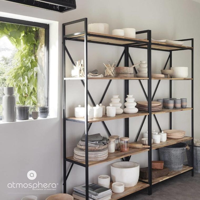 Atmosphera, wazon ceramiczny ozdobny, 20 cm