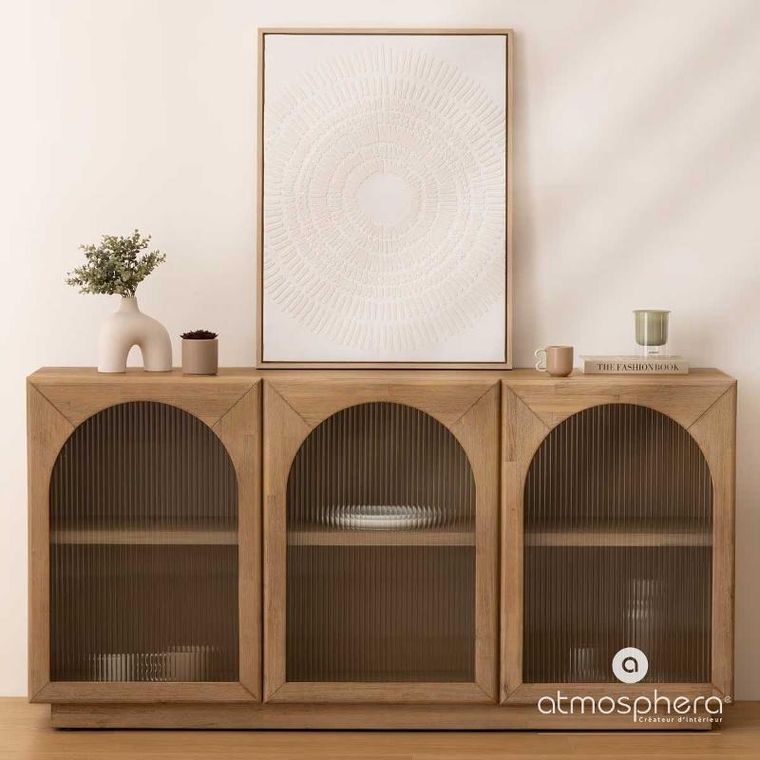 Atmosphera, wazon ceramiczny ozdobny, Asy, 17 cm