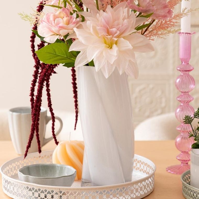 Atmosphera, Wild Romance, wazon, szklany, 10,5 cm