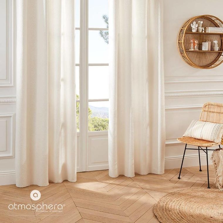 Atmosphera, zasłona boucle na przelotkach, Jaiko, 140-260 cm