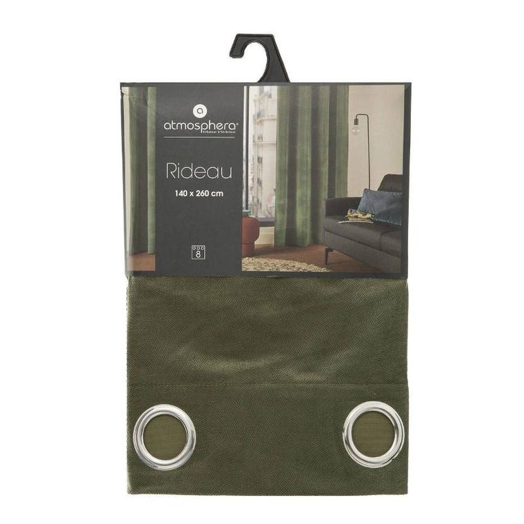 Atmosphera, zasłona dekoracyjna na przelotkach, kurtyna Lilou, 140-260 cm