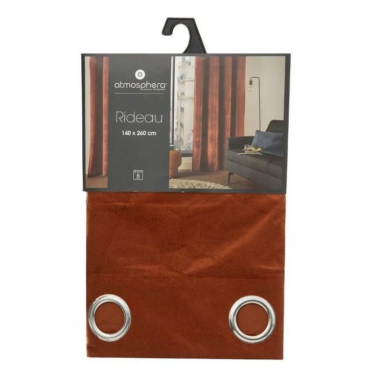 Atmosphera, zasłona dekoracyjna na przelotkach, Lilou, 140-260 cm