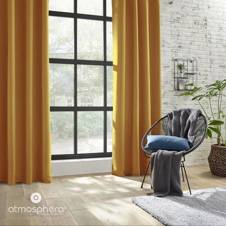 Atmosphera, zasłona zaciemniająca na przelotkach 135-240 cm, 2 szt. w komplecie