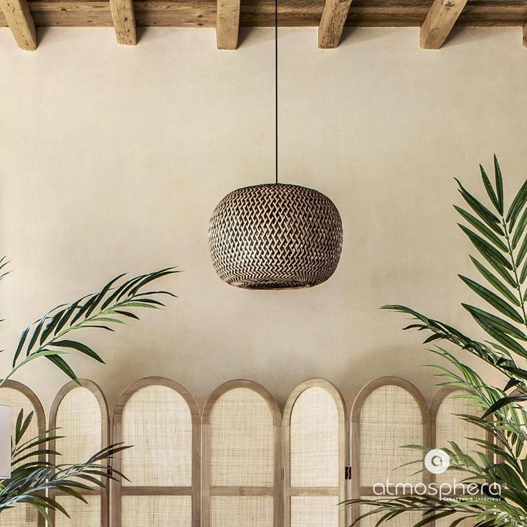 Atmosphera, żyrandol boho, Sinai, ø 45 cm