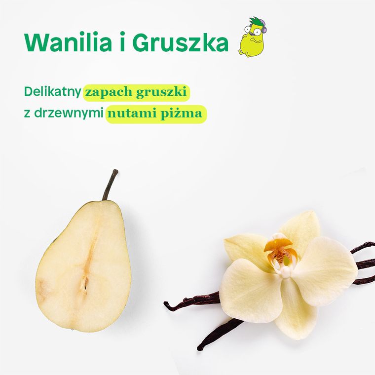 Attitude, Little Ones, Gruszkowy Nektar i Wanilia, mydło w piance do rąk dla dzieci, 295 ml