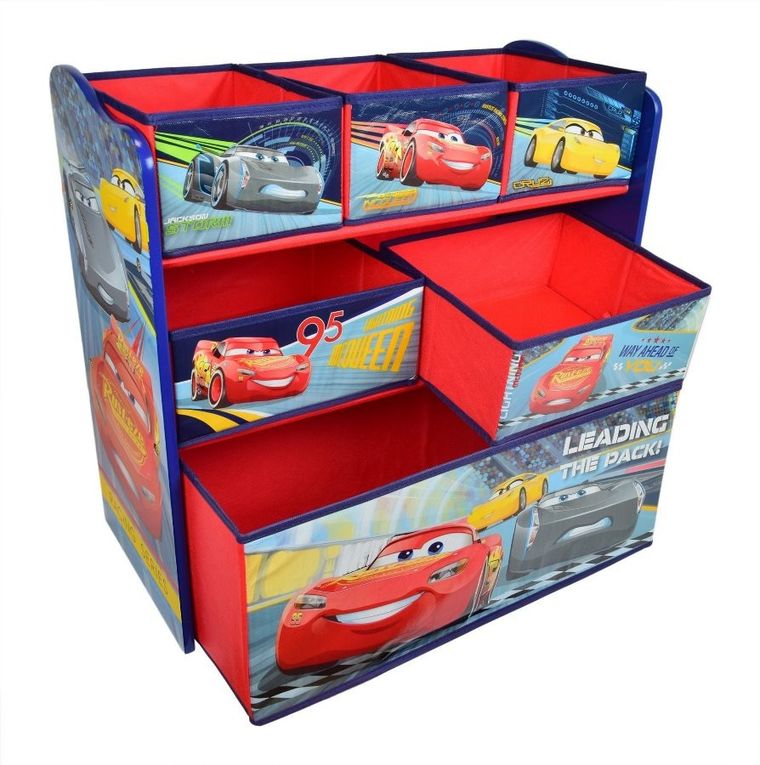 Auta, pojemnik na zabawki