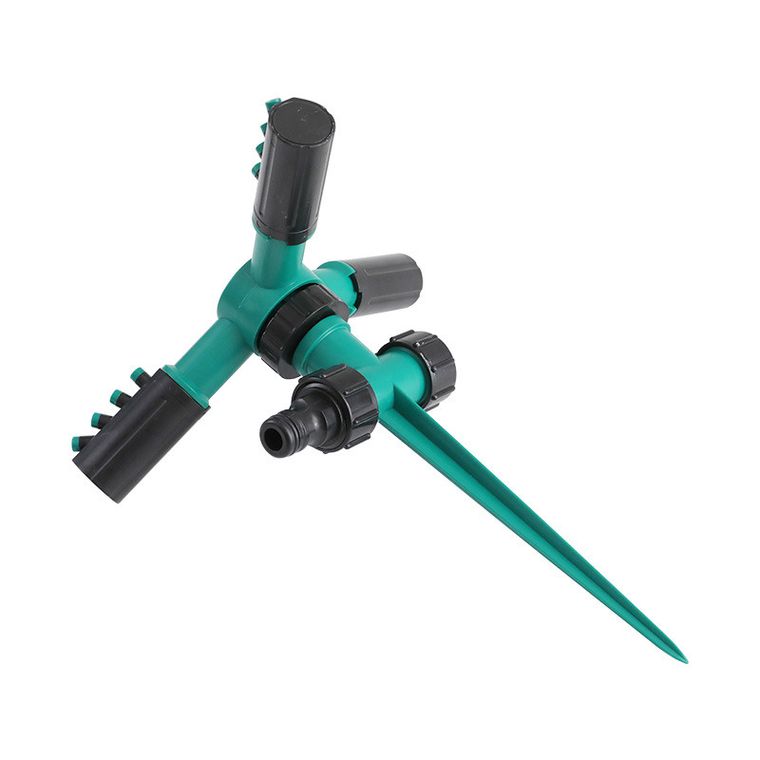 Automatyczny zraszacz wodny do ogrodu, 360°, ciemnozielony