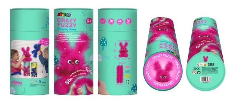 Avenir, Szalony Fuzzy, skaczońcy króliczek, zestaw kreatywny