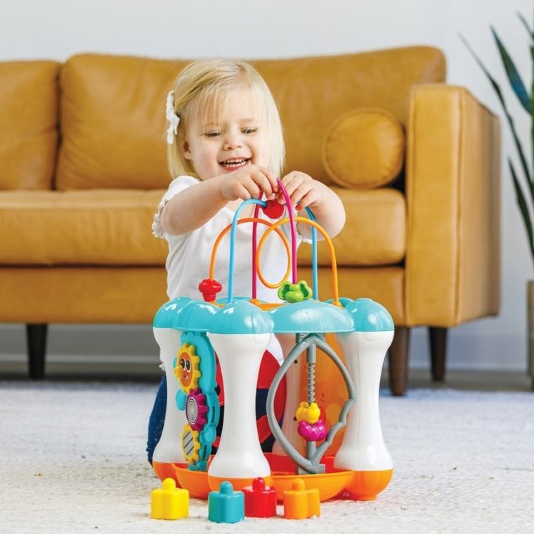 B-Kids, centrum zabawy z przeplatanką, kostka aktywności