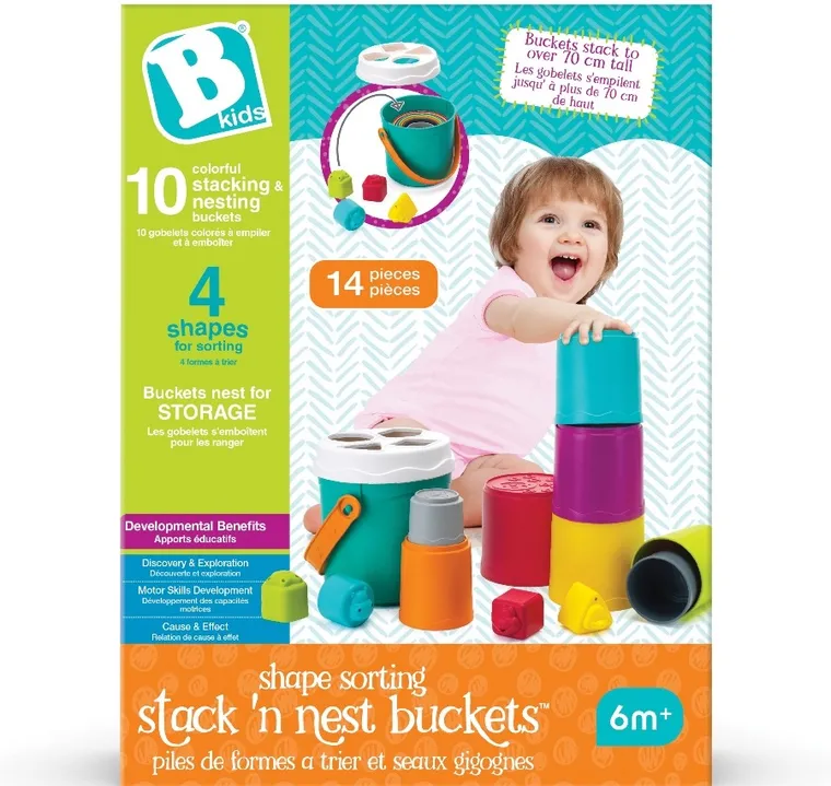 B-Kids, wieża z kubków, sorter