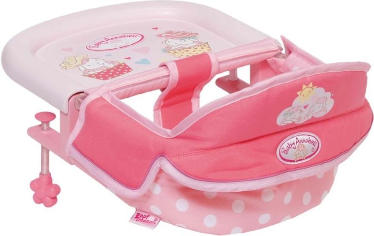 Baby Annabell, krzesło do karmienia dla lalek