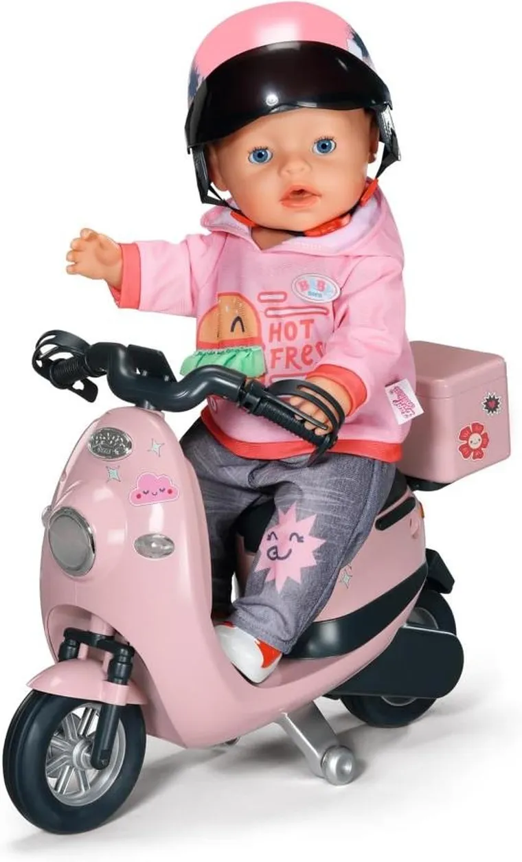 Baby Born, E-Scooter, skuter zdalnie sterowany dla lalki