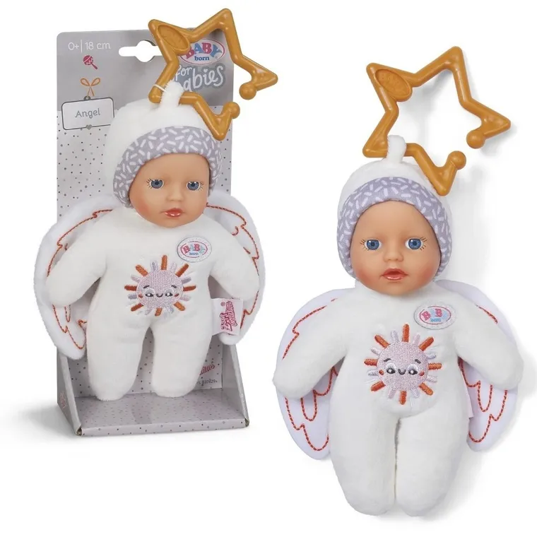 Baby Born, For Babies, Angel, lalka bobas, 18 cm, 1 szt.