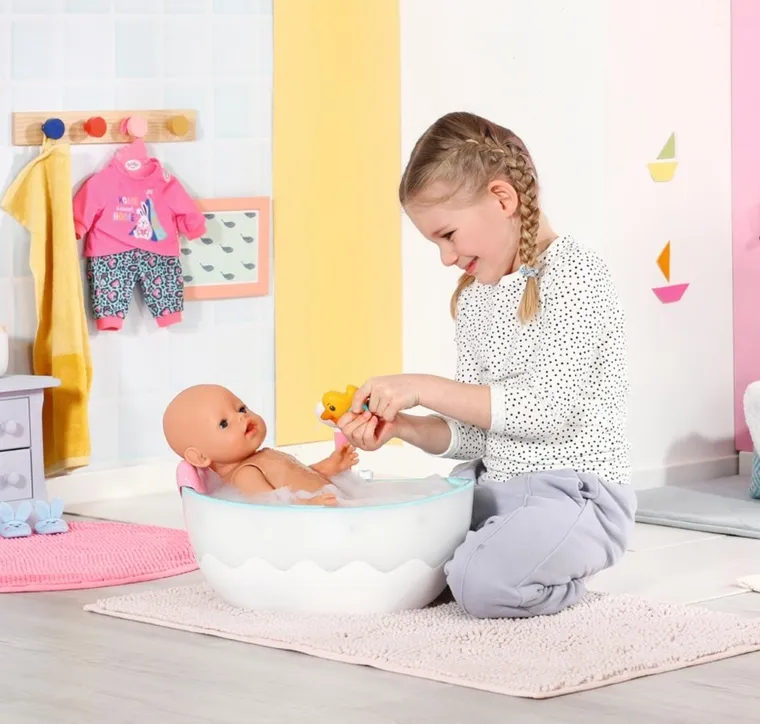 Baby Born, interaktywna wanna do kąpieli lalki